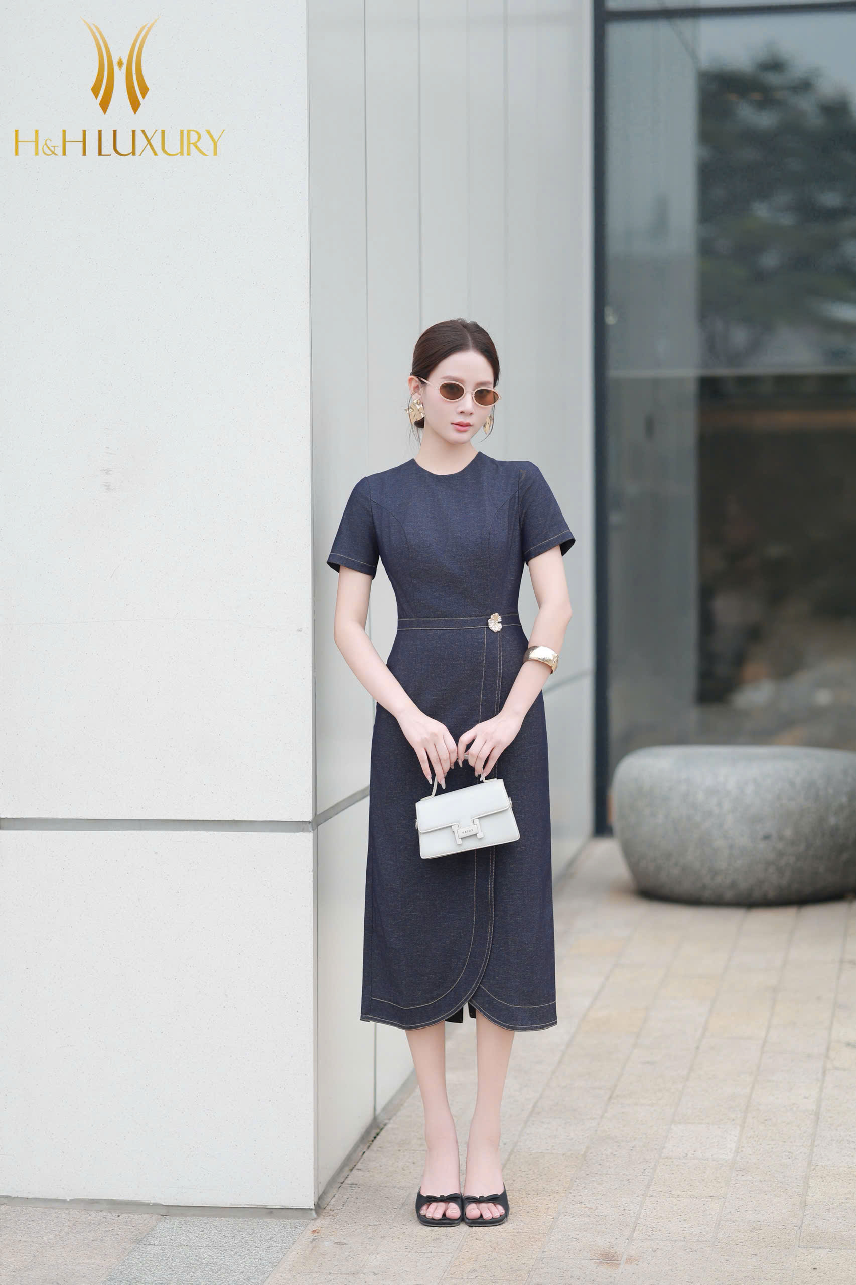 ĐẦM BÚT CHÌ JEAN SUÔNG ĐÍNH CHARM