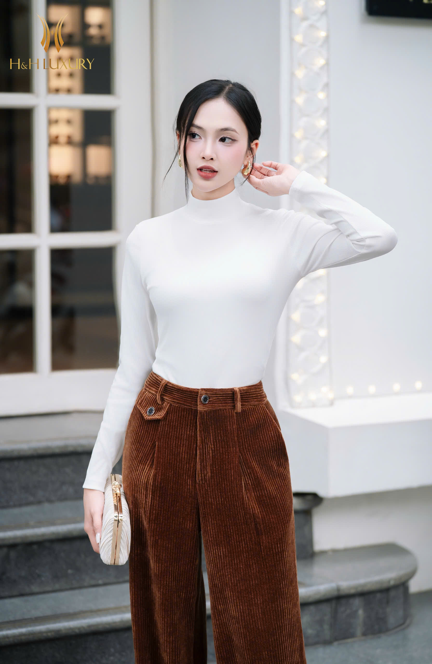 ÁO GIỮ NHIỆT VÀNG BƠ CO GIÃN 4 CHIỀU