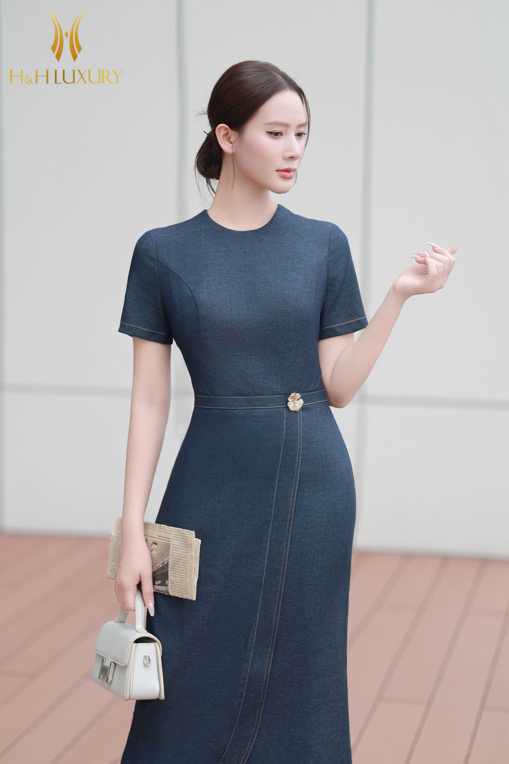 ĐẦM BÚT CHÌ JEAN SUÔNG ĐÍNH CHARM