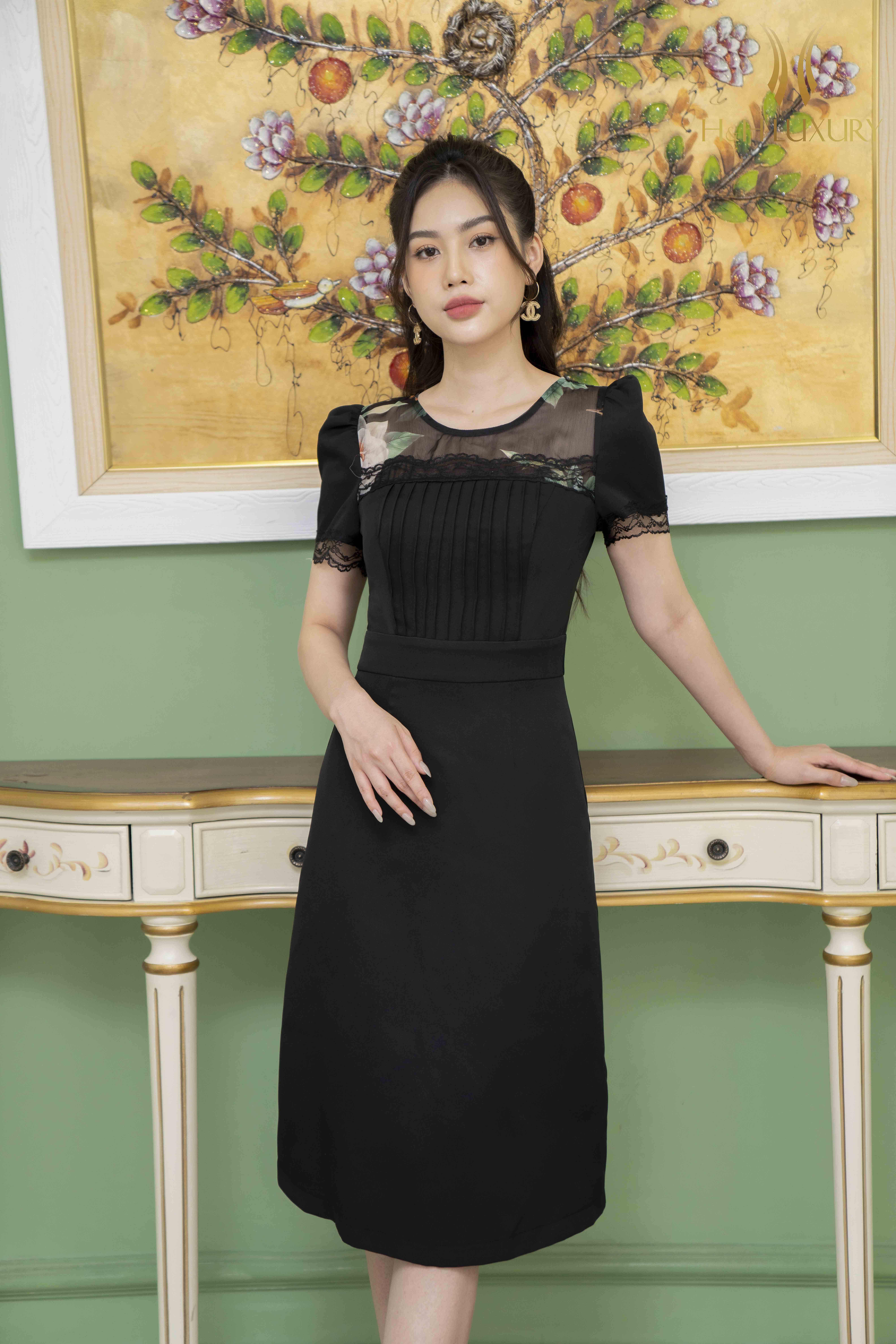 Đầm Ren Váy Nữ Dáng Suông Hoa Mai Không Co Giãn Váy Chữ A Ngắn Tay Mỏng Khí  Chất Thời Trang Mới 2022 | Lazada.vn