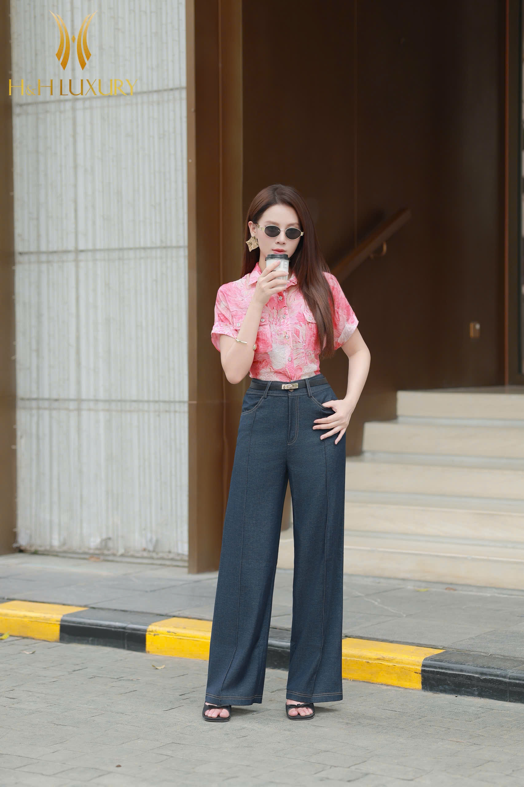 QUẦN SUÔNG JEAN TÚI TRƯỚC