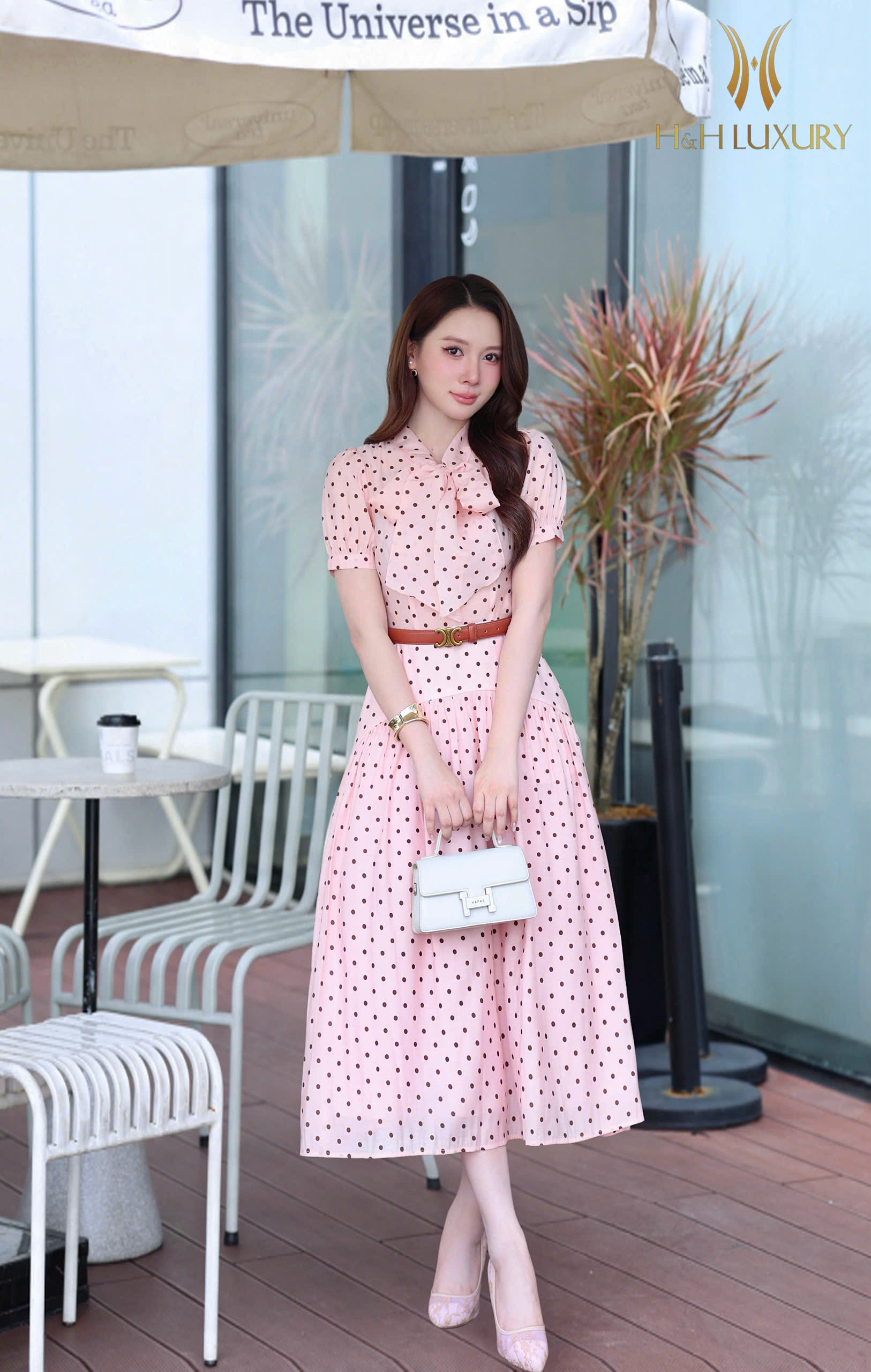 ĐẦM HỒNG BI NÂU TÂY NƠ CỔ