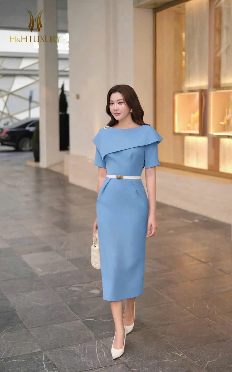 ĐẦM BÚT CHÌ SUÔNG XANH MINT TÀ NGỰC