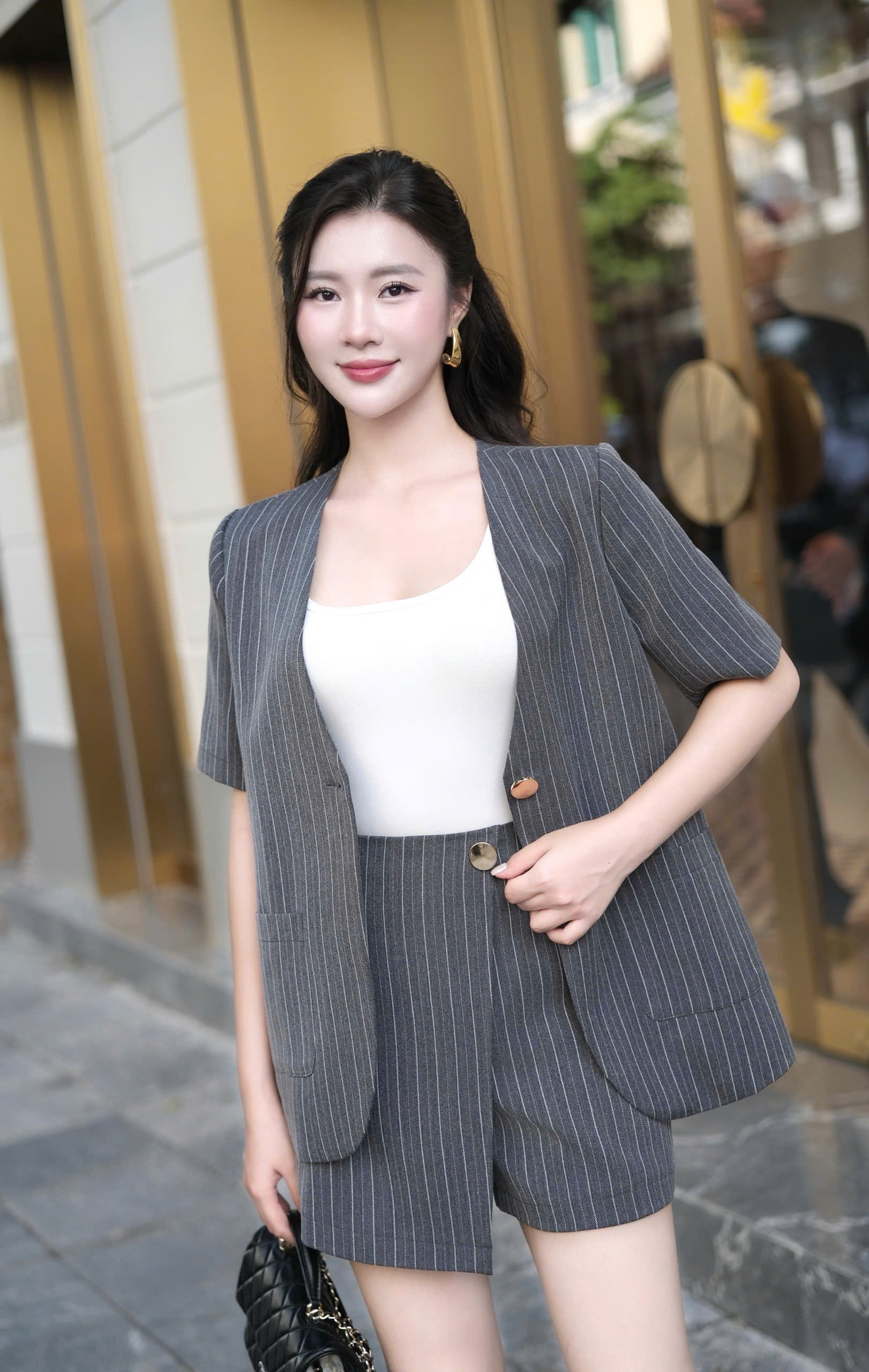 QUẦN SOOC GIẢ VÁY GHI TÂY TÀ LỆCH