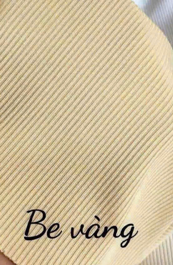 ÁO GIỮ NHIỆT BE VÀNG CO GIÃN 4 CHIỀU