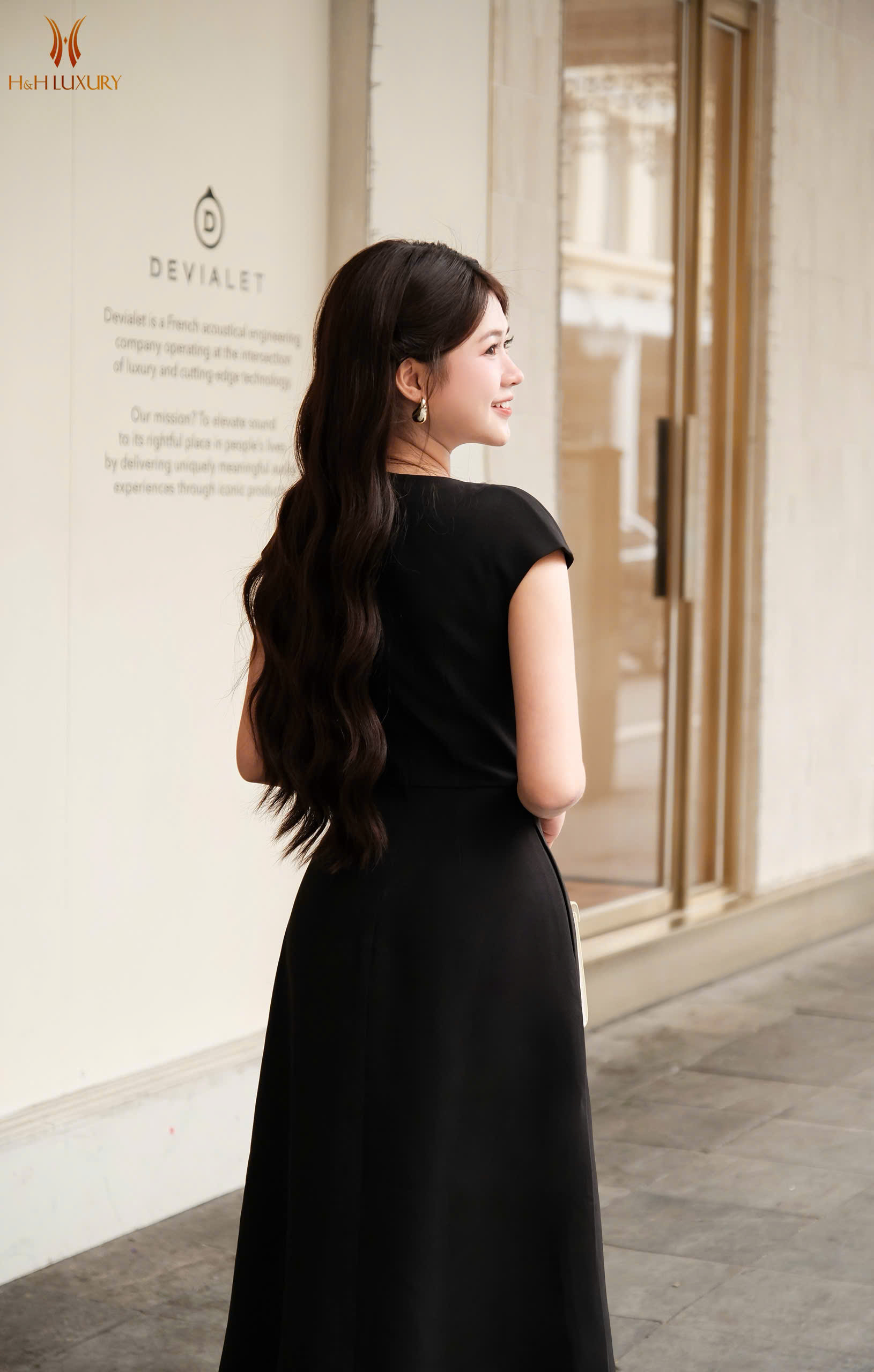 ĐẦM TIỆC ĐÍNH ĐÁ CỔ VAI EO ĐAI CHỜM