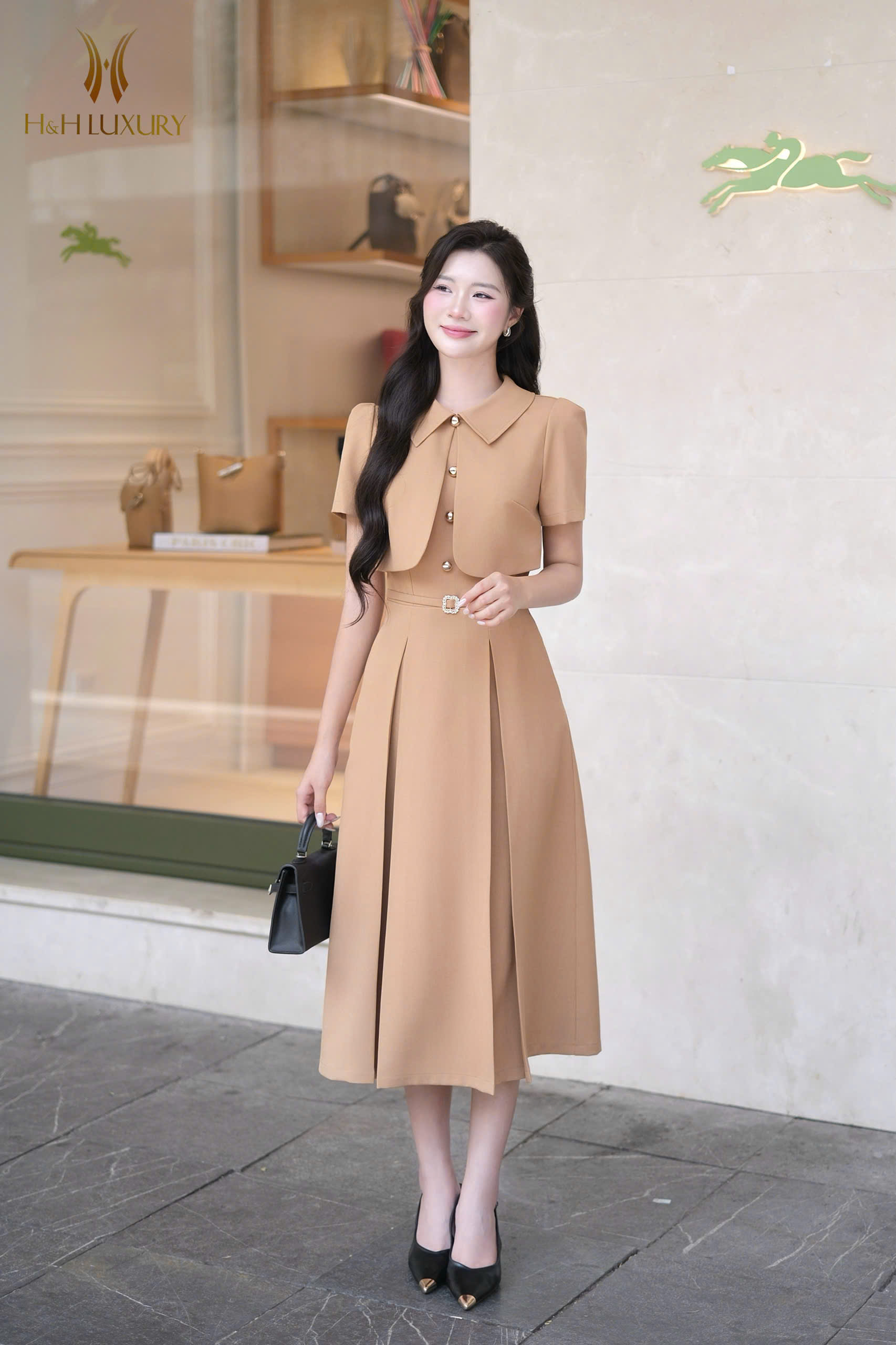 ĐẦM TÀ NGỰC NÂU TÂY ĐAI EO