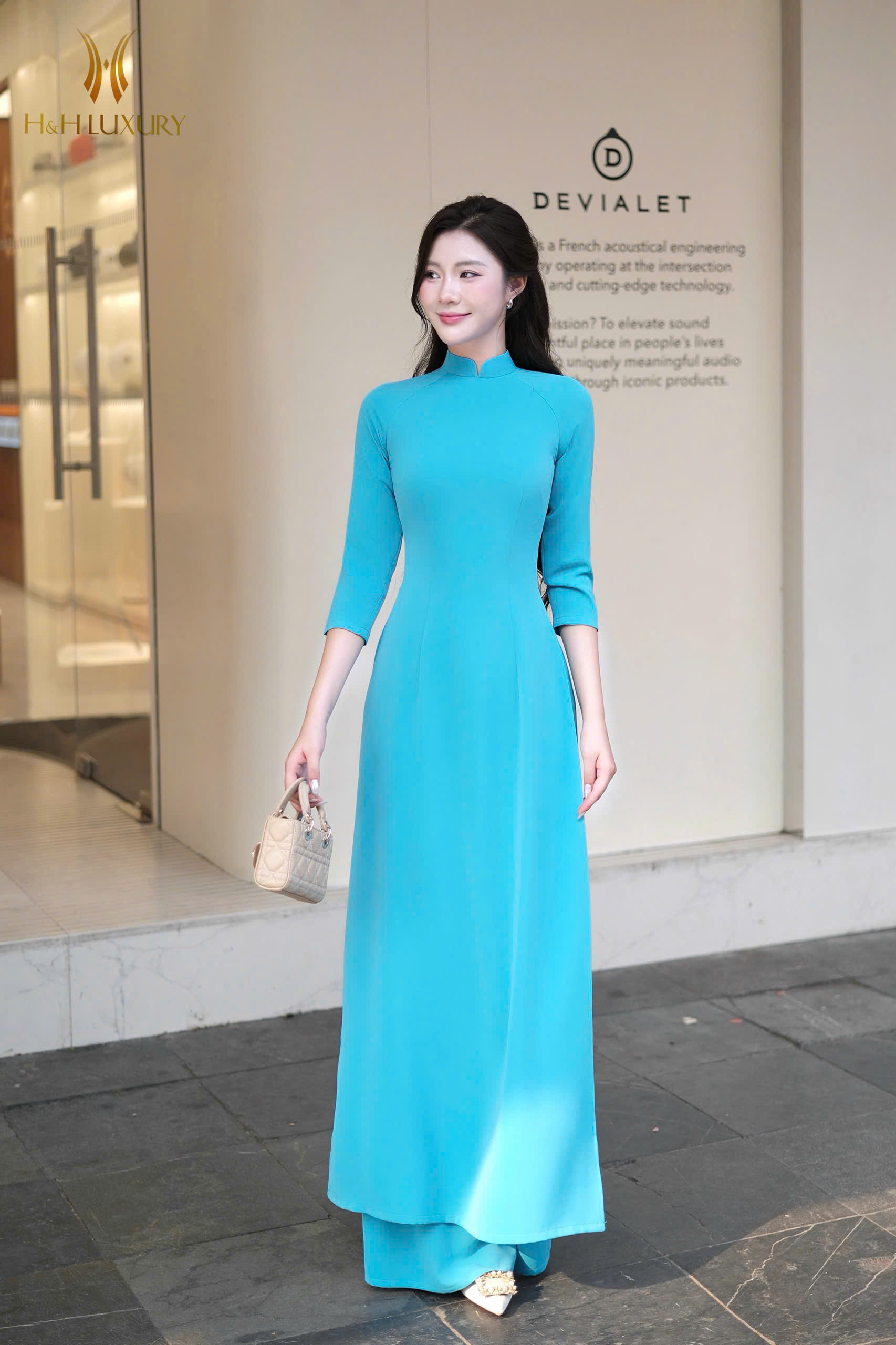 QUẦN DÀI XANH NGỌC BÍCH LỤA MANGO HÀN