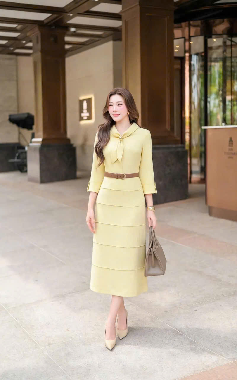 ĐẦM VÀNG ÔM A CỔ NƠ MÍ THÂN