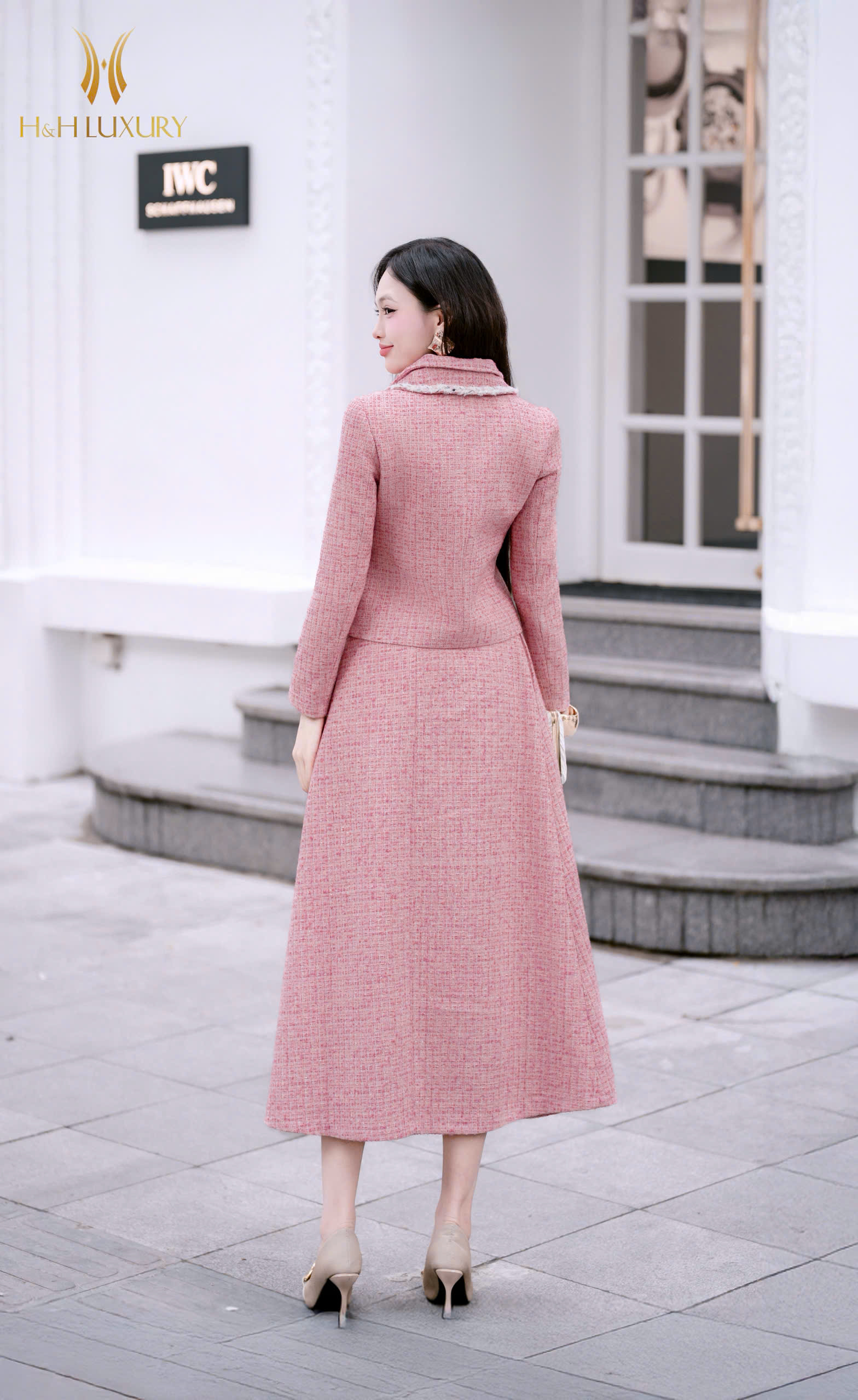 CHÂN VÁY DẠ TWEED