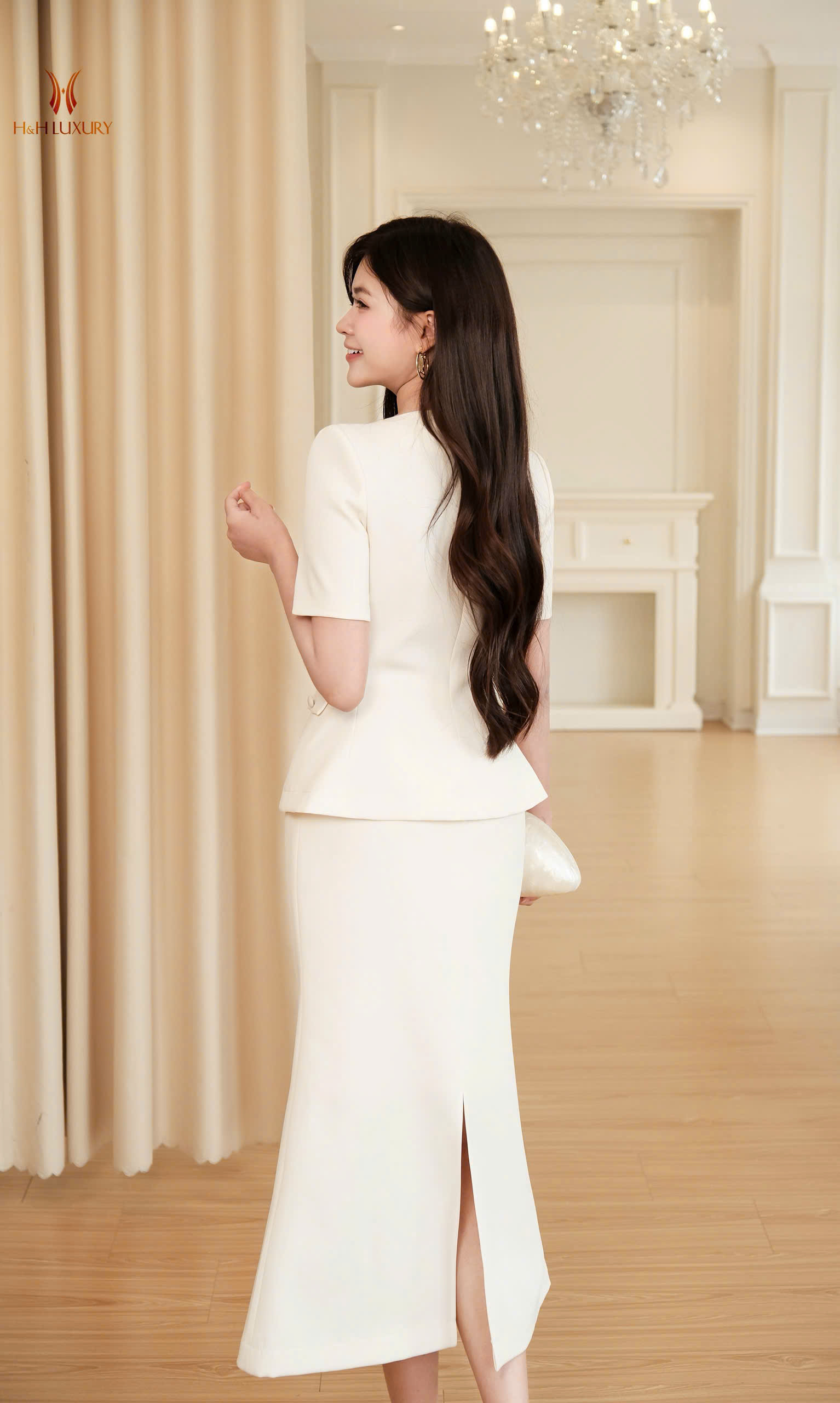 ÁO KÍ GIÀ TRẮNG KEM CÚC BỌC CAO CẤP