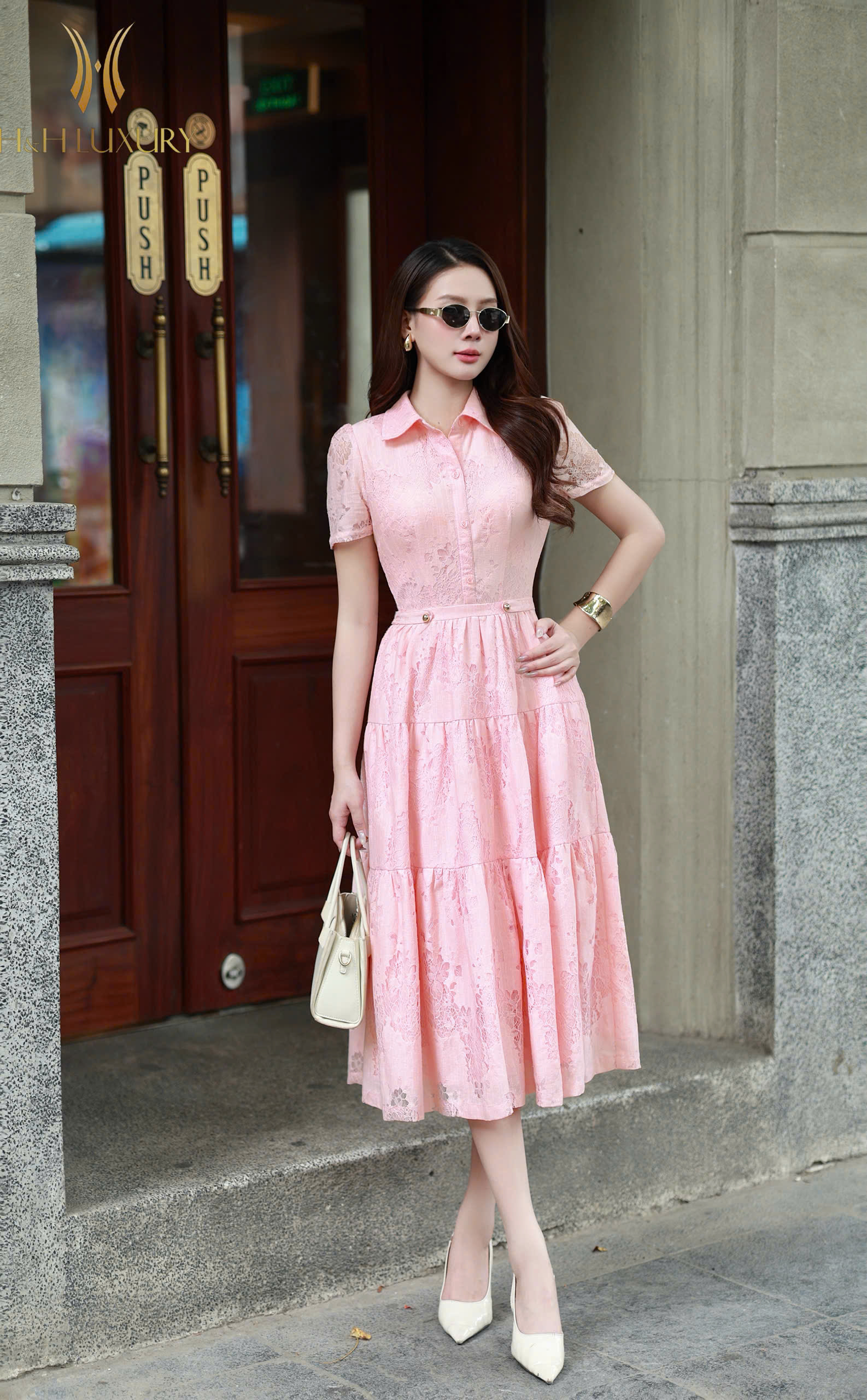 ĐẦM REN TẰM HỒNG THẠCH ANH