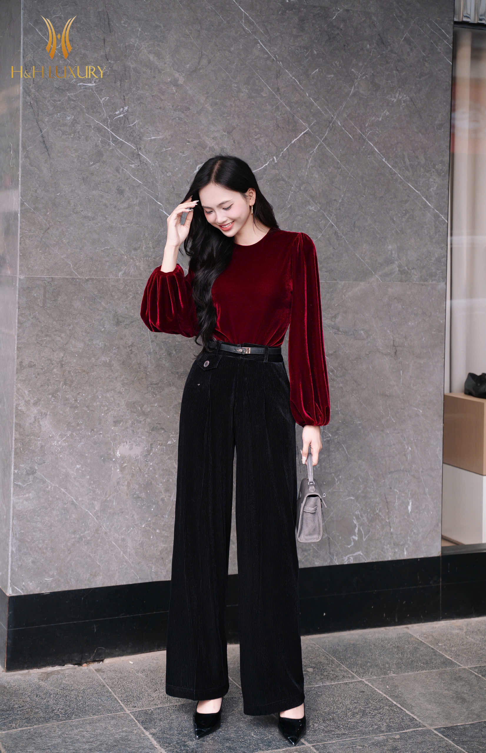 ÁO NHUNG THE ĐỎ ĐÔ CAO CẤP