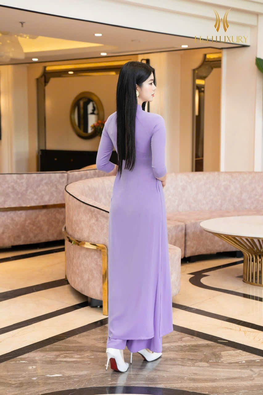 QUẦN ÁO DÀI TÍM LAVENDER