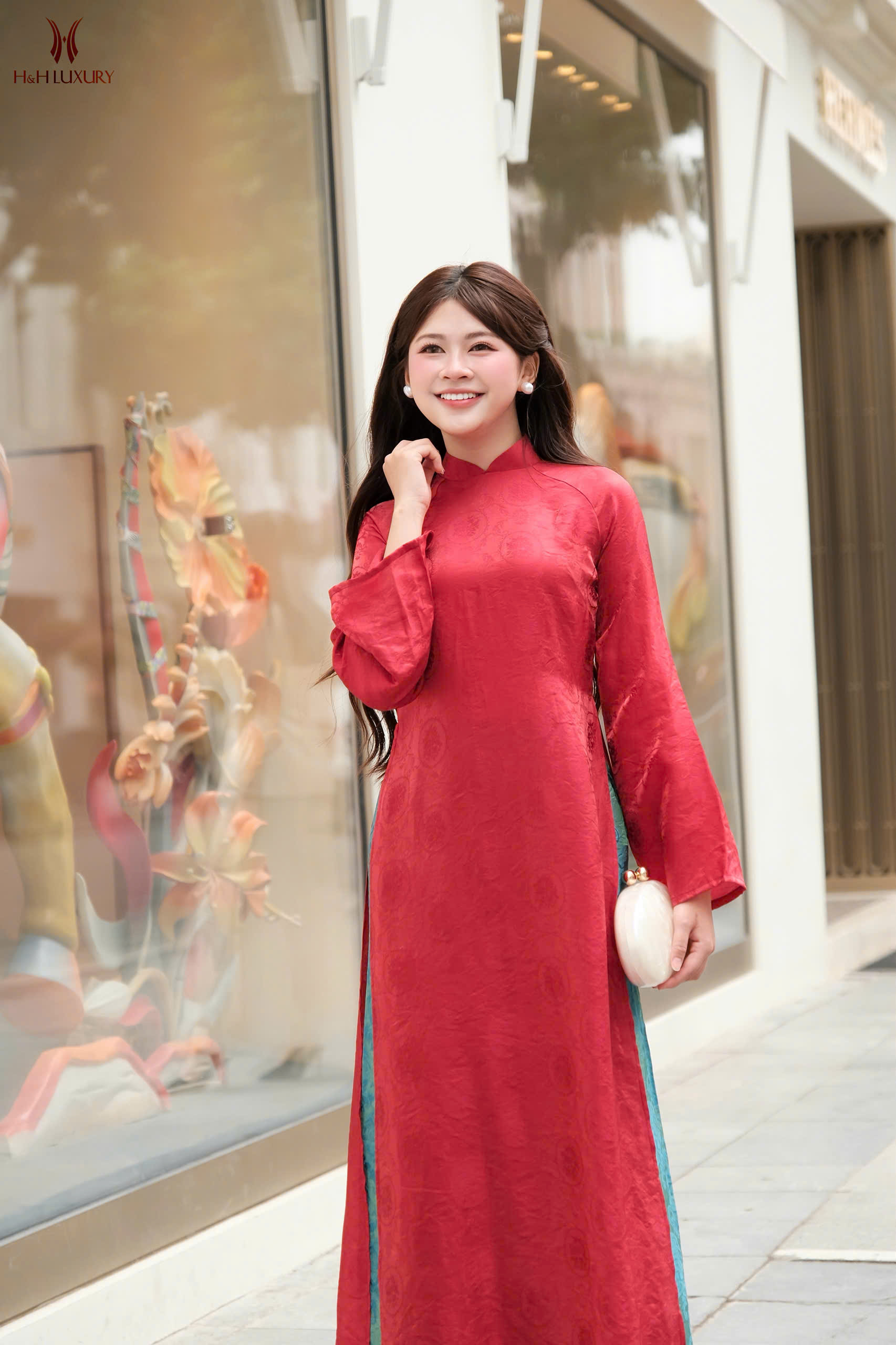 QUẦN ÁO DÀI XANH