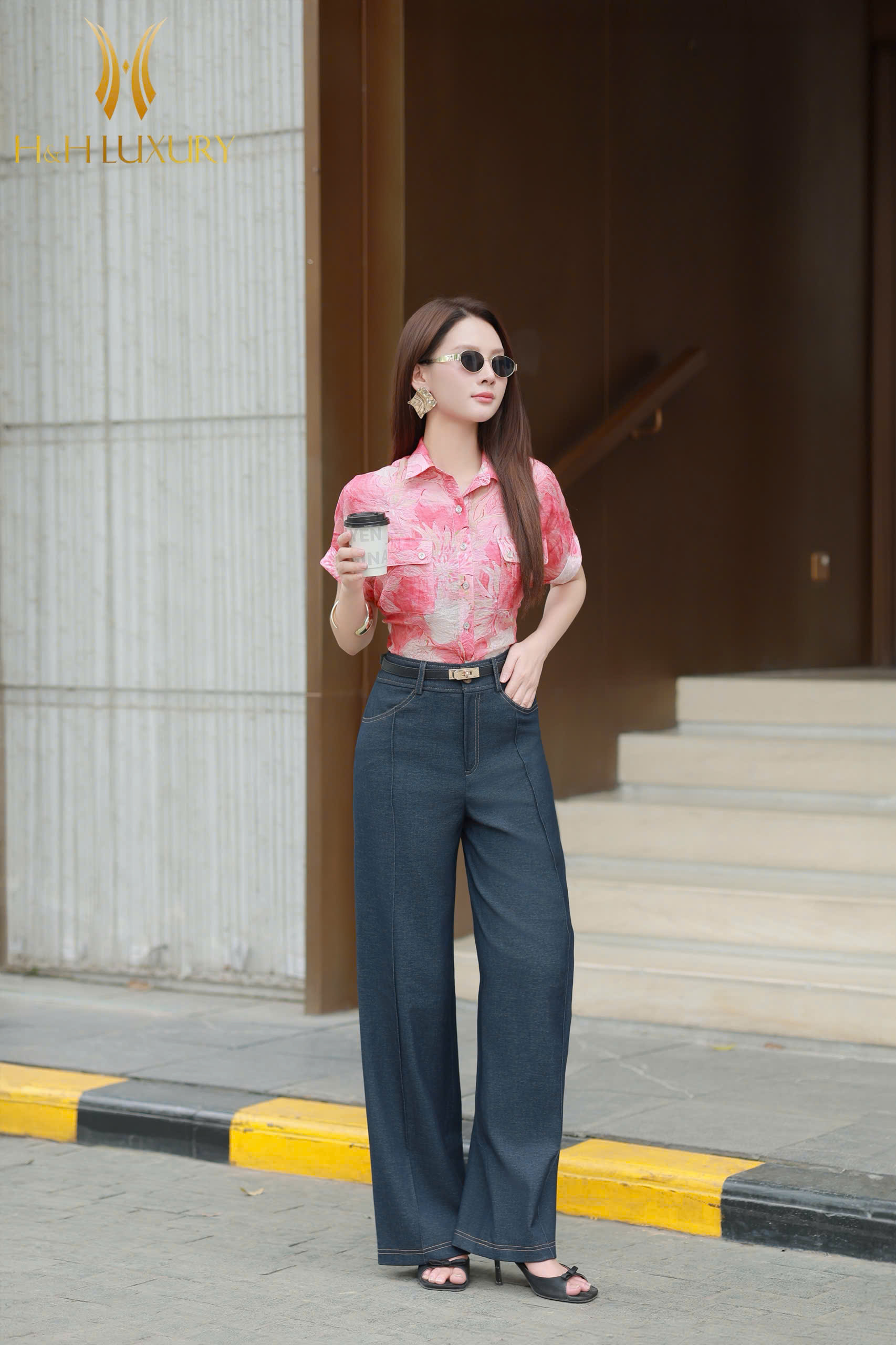 QUẦN SUÔNG JEAN TÚI TRƯỚC