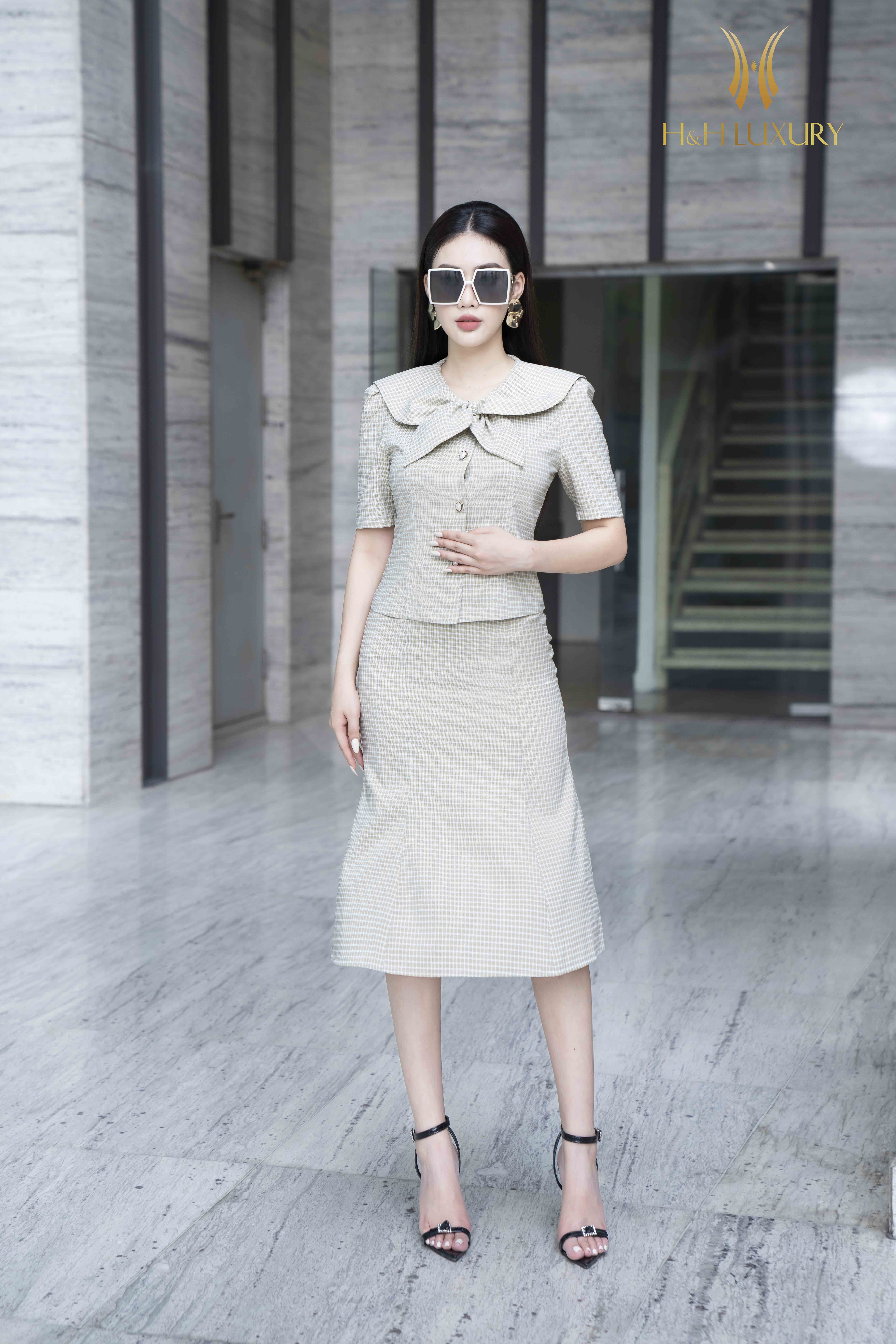 Đầm Hàn Quốc tuổi trung niên đẹp chuẩn mực thời trang - Thời Trang NEVA -  Luôn Đón Đầu Xu Hướng